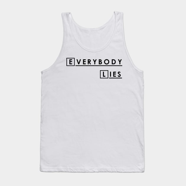 House MD Everybody Lies Hugh Laurie Tank Top by ZSBakerStreet